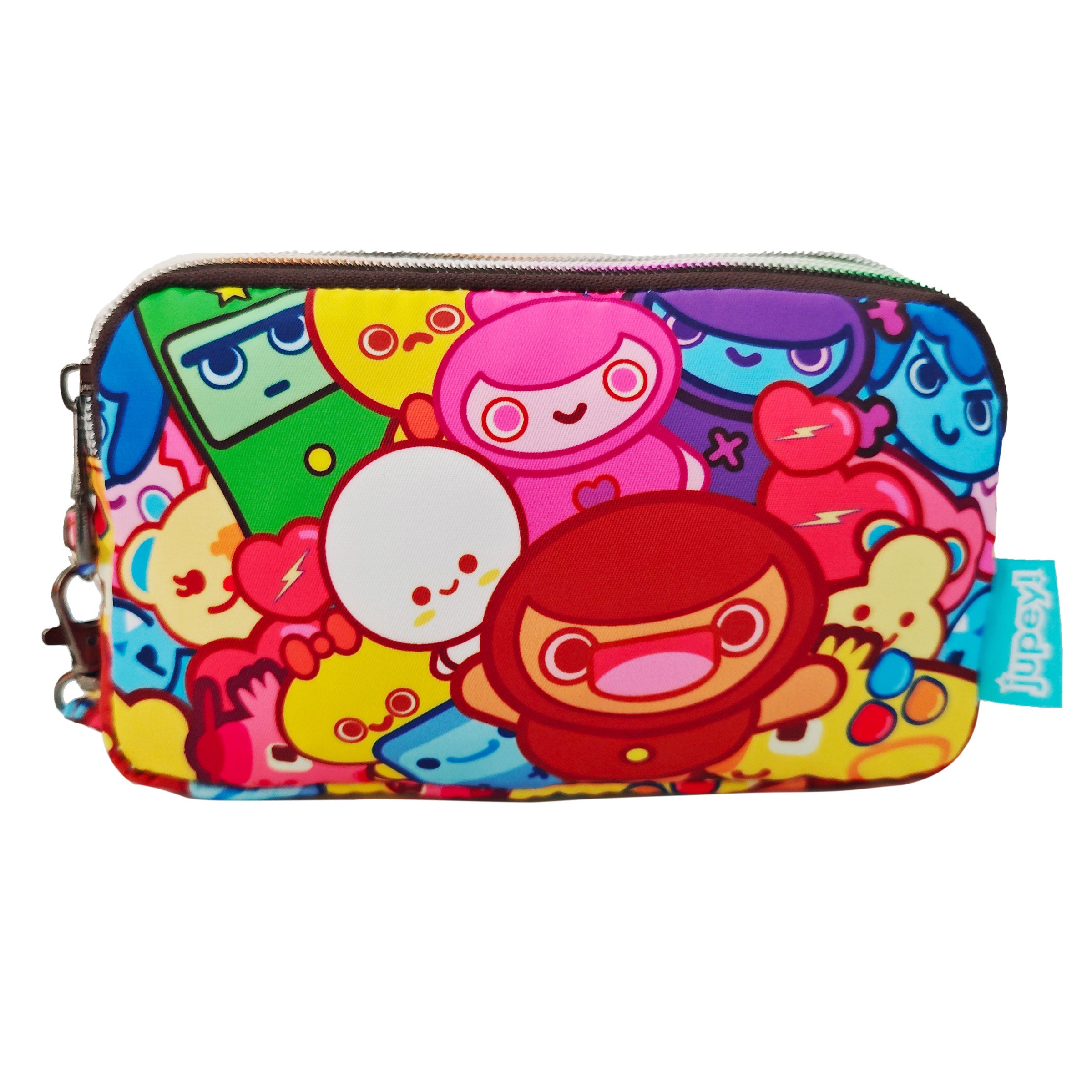 Yum Yum Chocobuns Happy Hearts Wristlet