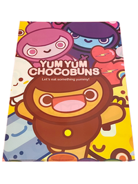 Yum Yum Chocobuns Happy Hearts File Folder