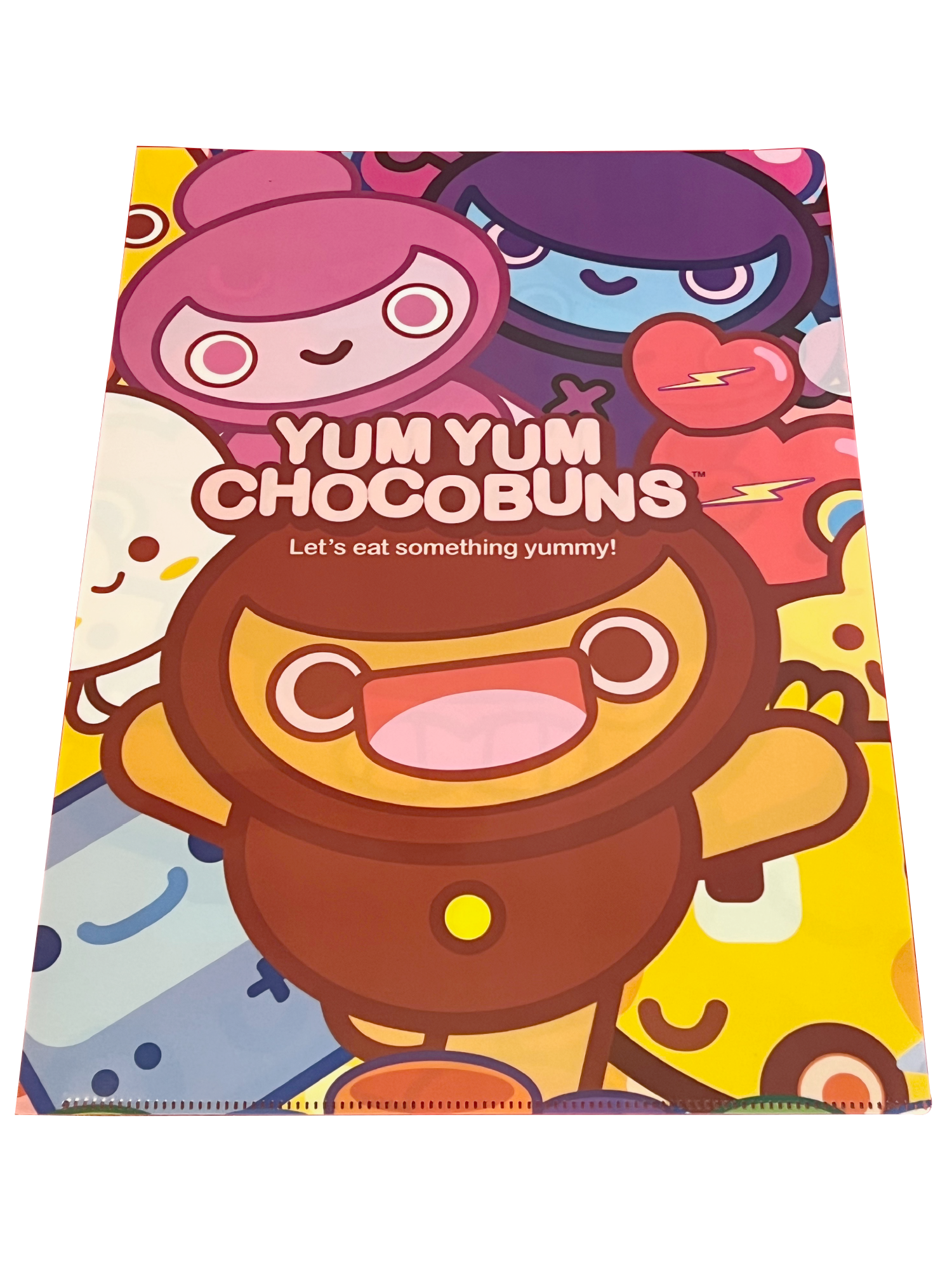 Yum Yum Chocobuns Happy Hearts File Folder