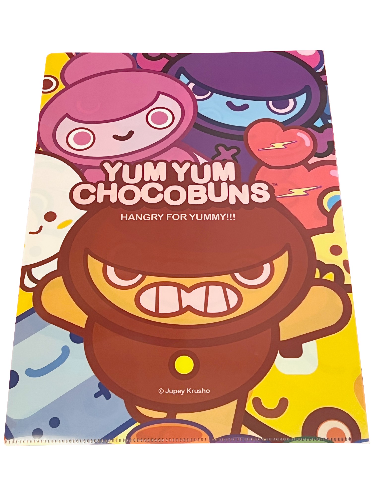 Yum Yum Chocobuns Happy Hearts File Folder