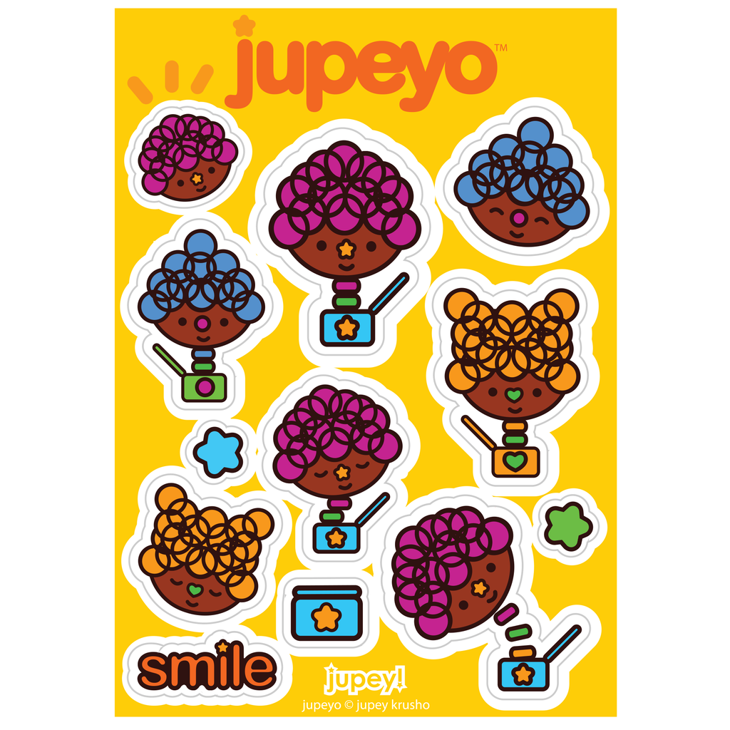 Jupeyo Sticker Sheet