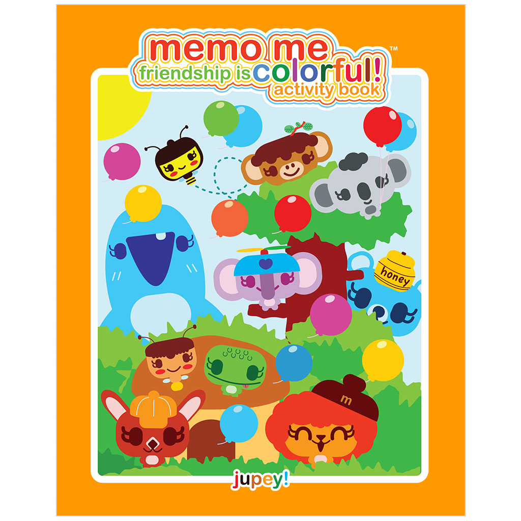 Friendship is Colorful Activity Book