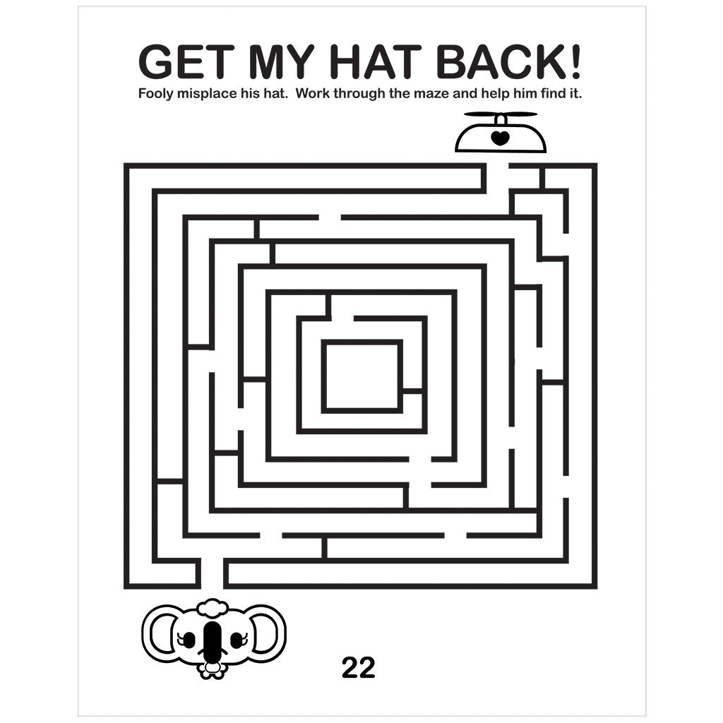 Friendship is Colorful Activity Book