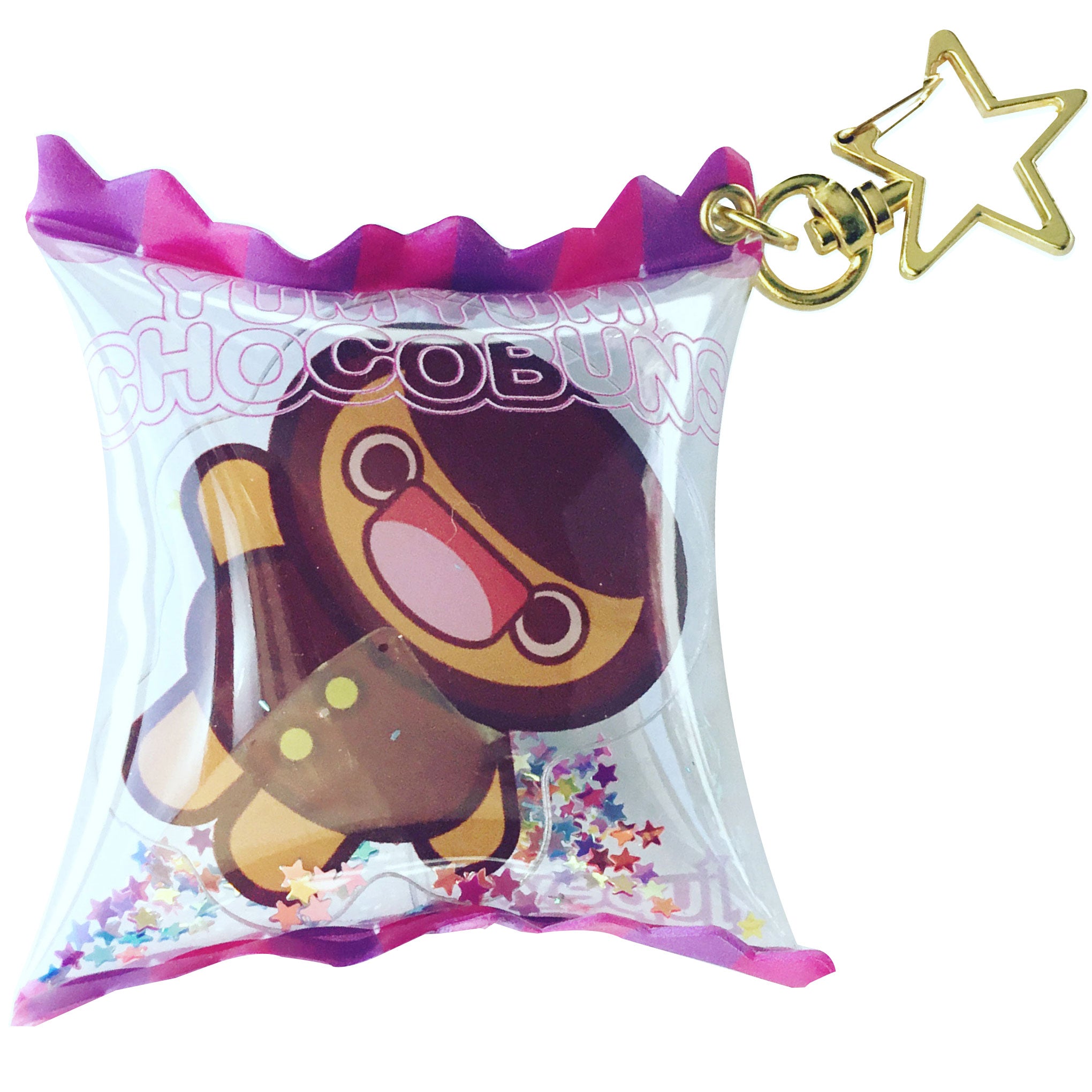 Yum Yum Chocobuns Candy Shaker Charm