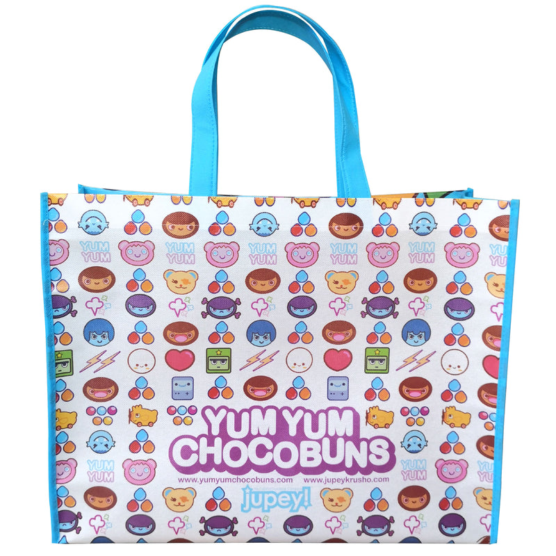 (COMING SOON) Yum Yum Chocbuns Happy Bolts Vinyl Tote