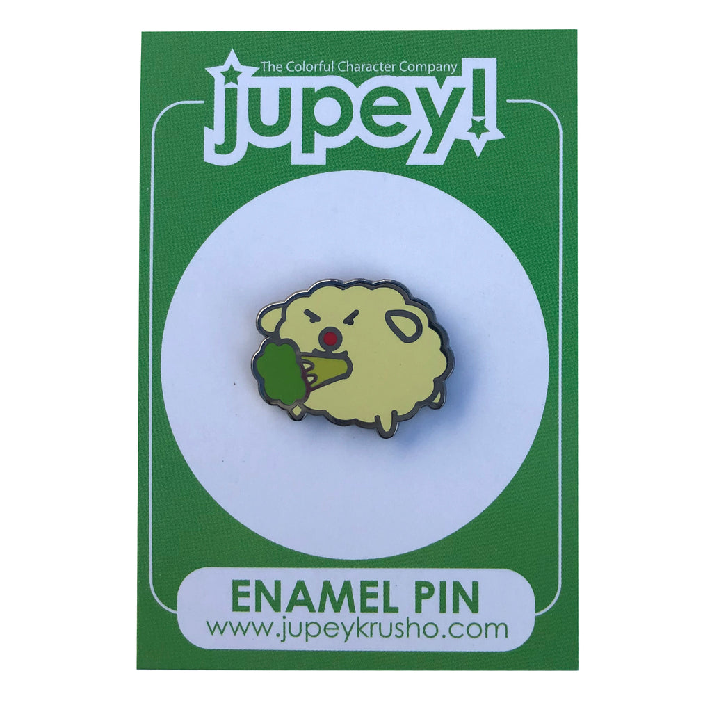 Bun-Bun Broccoli Enamel Pin