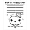 Friendship is Colorful Activity Book